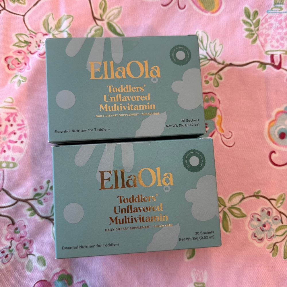 EllaOla New Never Opened Toddler Multivitamin x2 Boxes